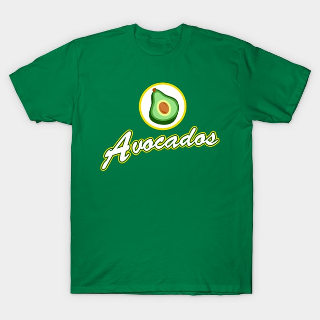 The Avocados T-Shirt by Apgar Arts
